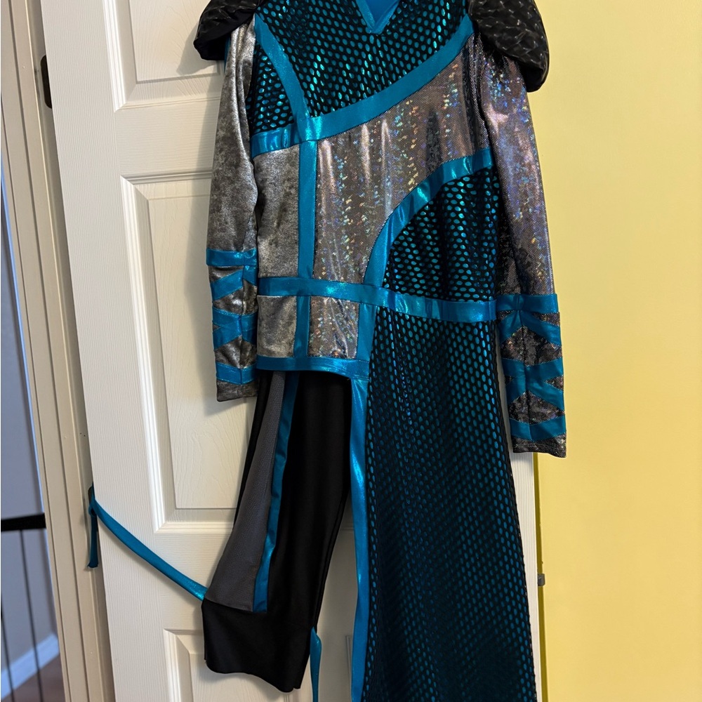 Blue and Silver Samurai Costume